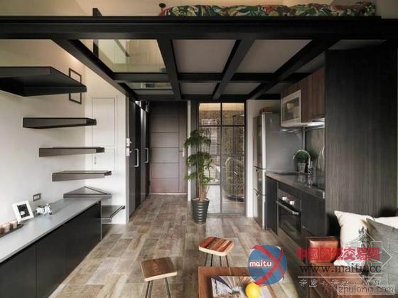 小空间大破解!台北23平轻工业单身公寓-筑龙新闻