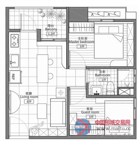 小空间大收纳!14坪木屋风公寓-筑龙新闻