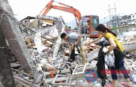 浙江苍南发生民房倒塌事故 6名村民被埋-筑龙新闻