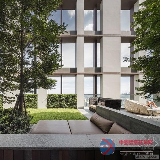 泰国曼谷颇为壮观的垂直绿化景观-筑龙新闻