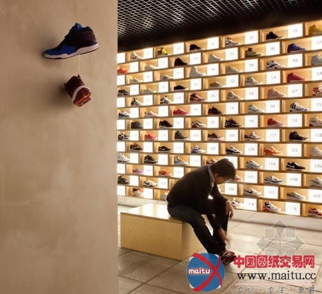 悉尼运动鞋店铺-室内设计-中国图纸交易网